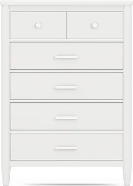 Kids Modern Colors White Chest