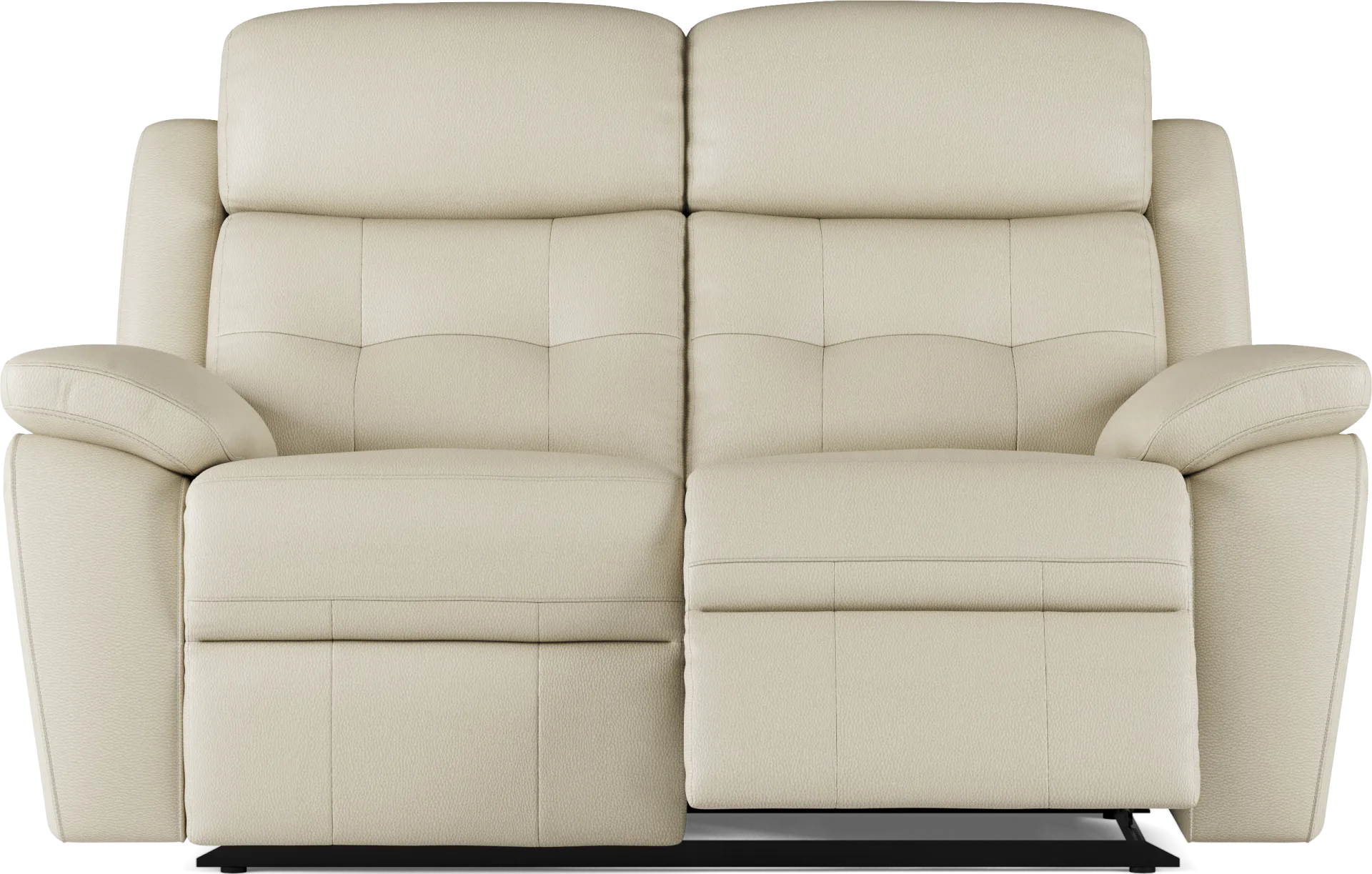Antonin Beige Leather 2 Pc Reclining Living Room - Image 6
