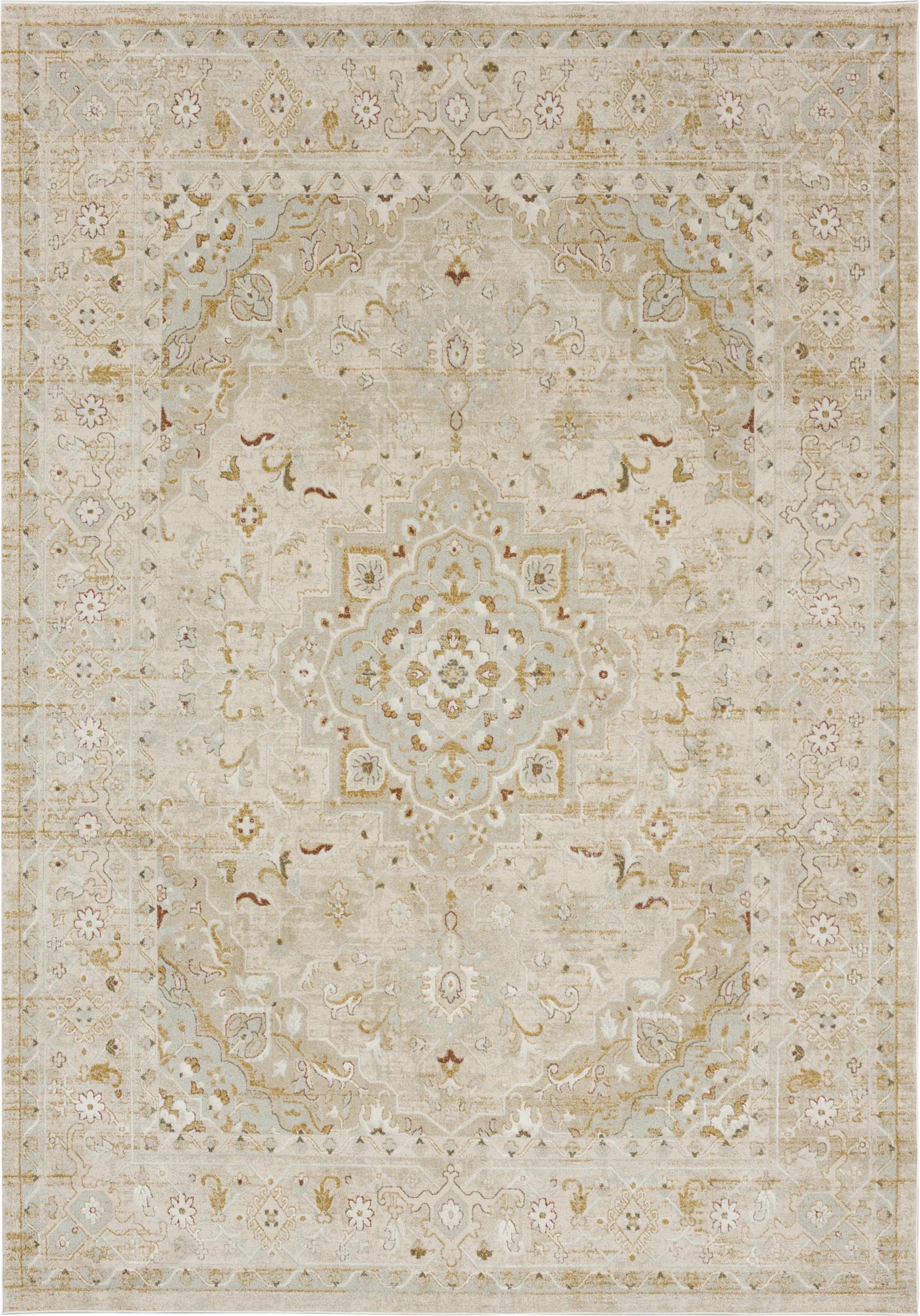 Crown Plaza Cream 6'6 x 9'10 Rug - Image 1