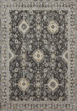 Leeworth Charcoal 7'10 x 10'3 Rug