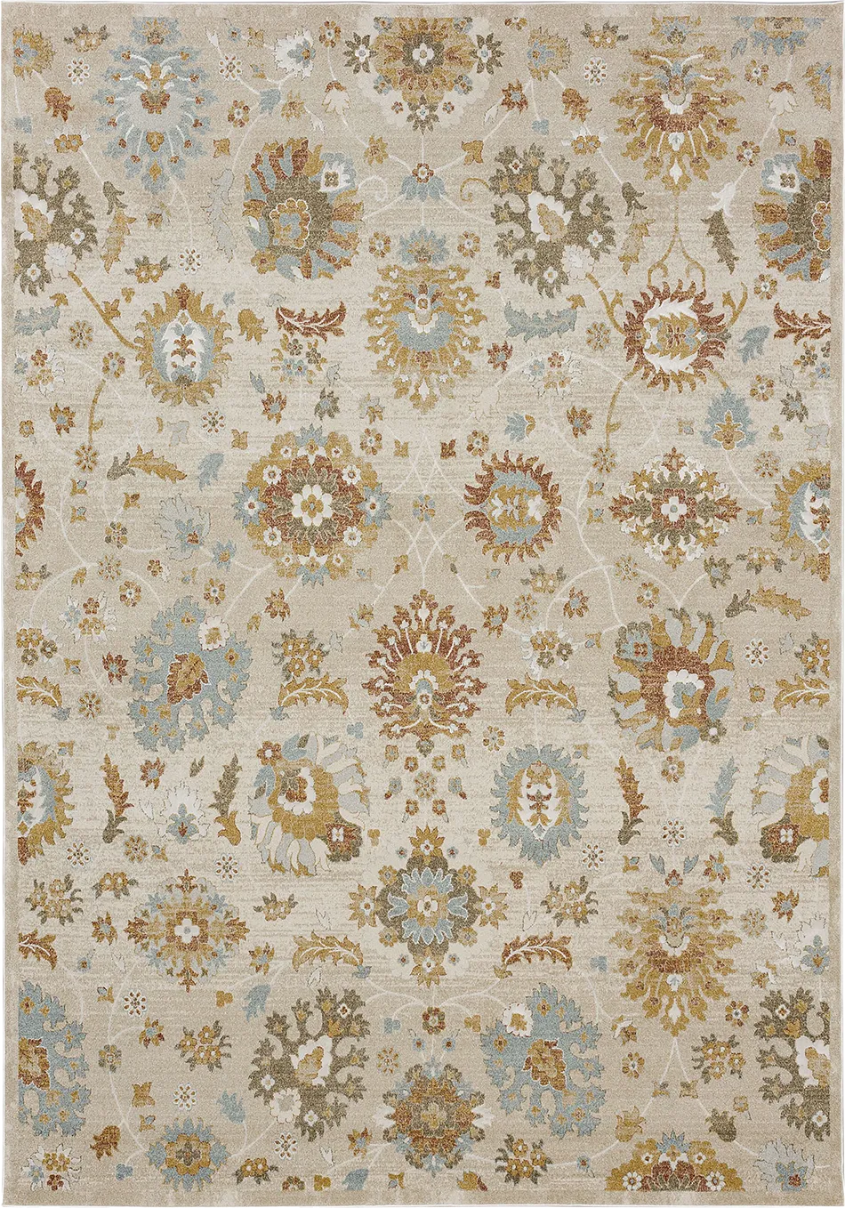 Briman Beige 6'6 x 9'10 Rug - Image 1