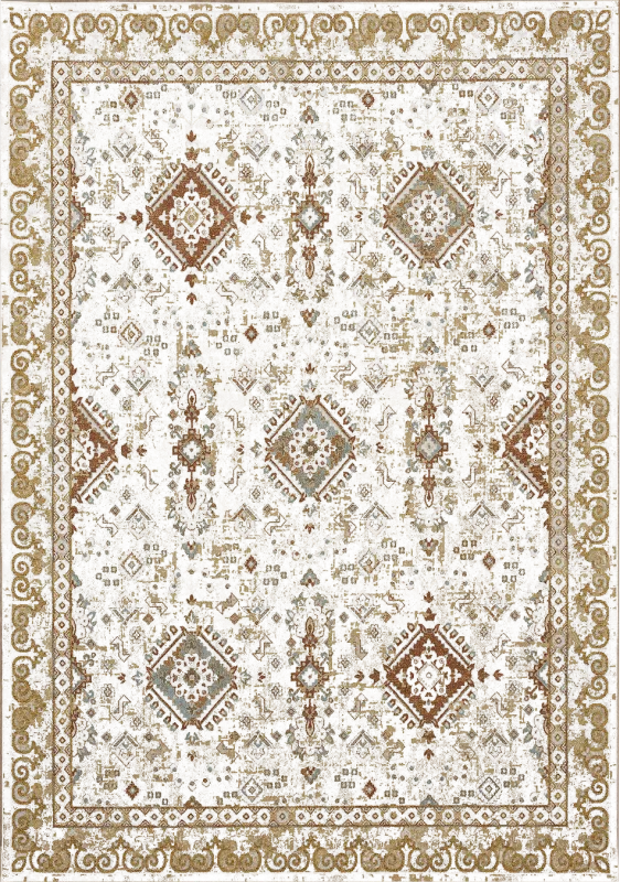 Leeworth Cream 7'10 x 10'3 Rug