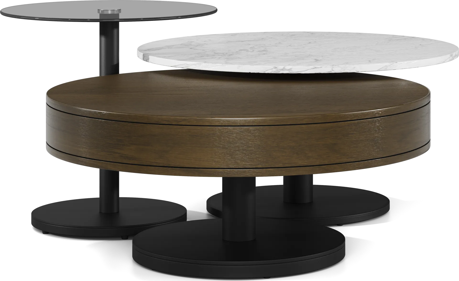 Salvator Street Gray 7 Pc Dual Power Reclining Sectional Living Room - Image 12