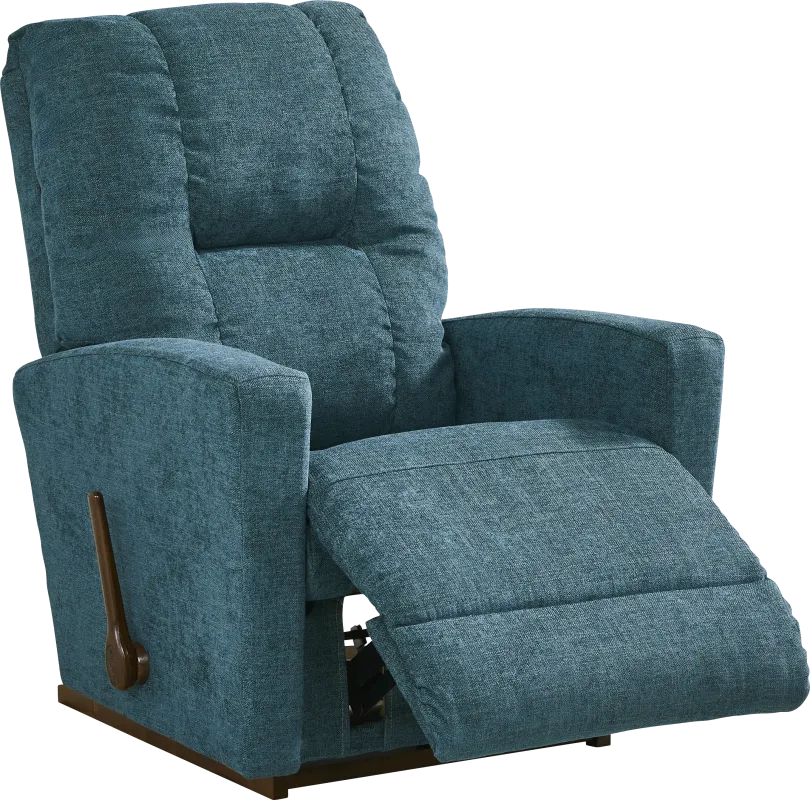 La-Z-Boy Casey I Teal Rocker Recliner