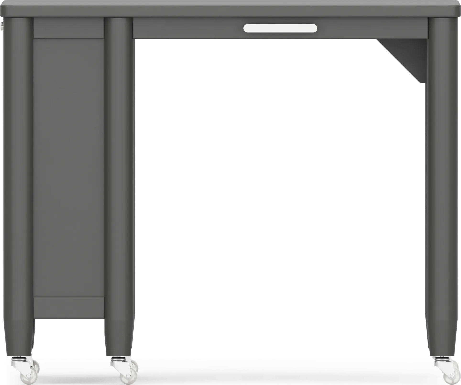 Kids Modern Colors Iron Ore Caster Desk - Thumbnail - Image 1