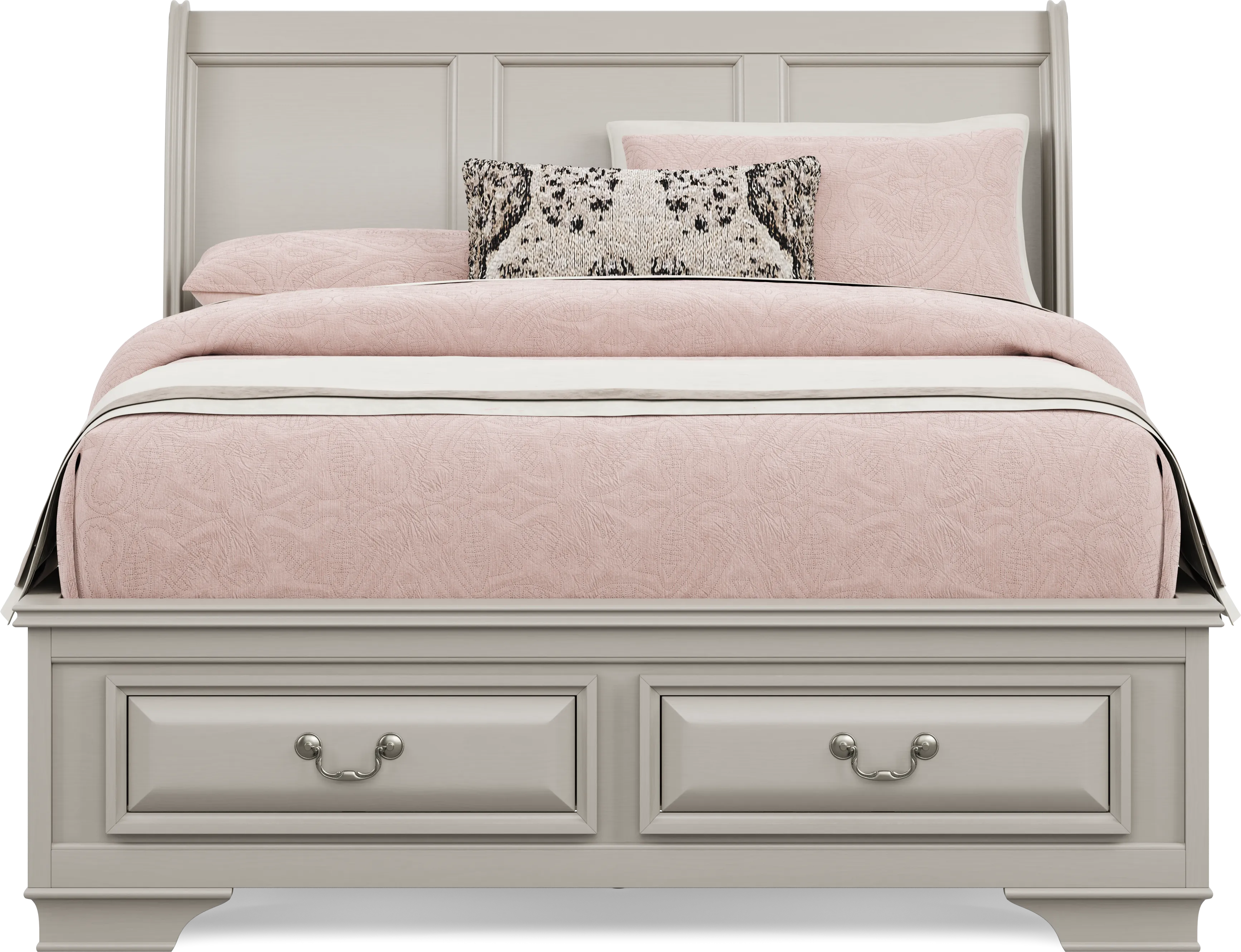 Kids Mill Valley Jr. Washed White Full Storage Bedroom - Thumbnail - Image 2