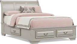 3 pc full storage bed