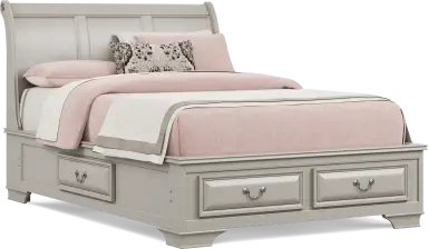 3 pc full storage bed
