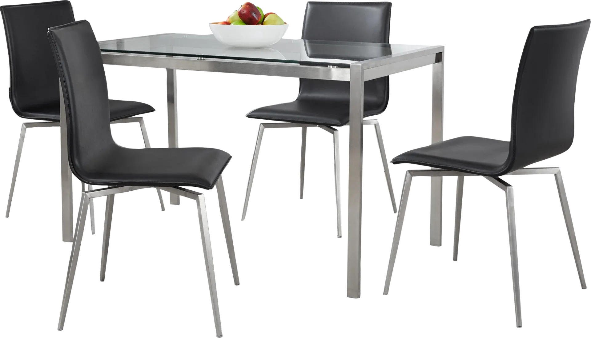 Upsall I Black 5pc Dining Set - Image 1