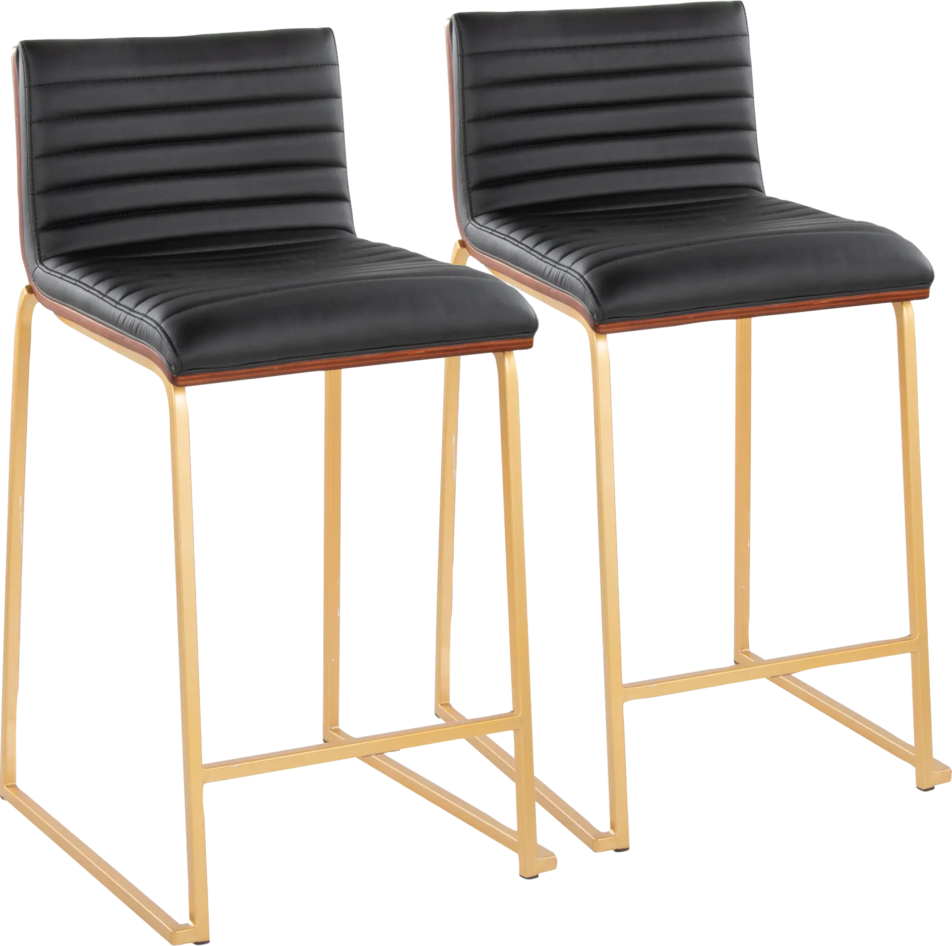 Tatesbrook IV Black Counter Height Stool, Set of 2