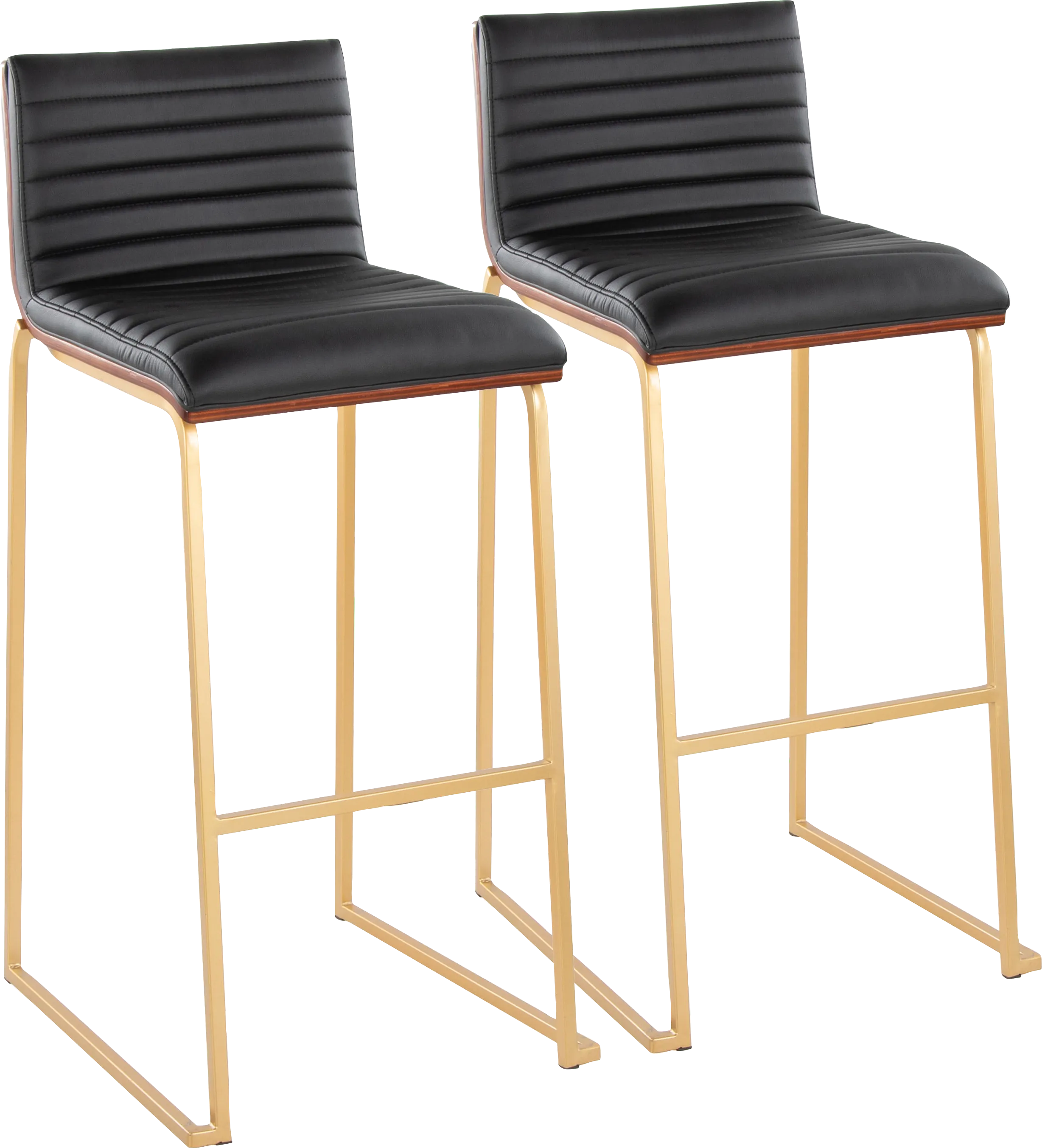 Tatesbrook IV Black Barstool, Set of 2 - Thumbnail - Image 1
