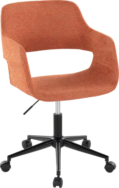 Triece Orange Desk Chair