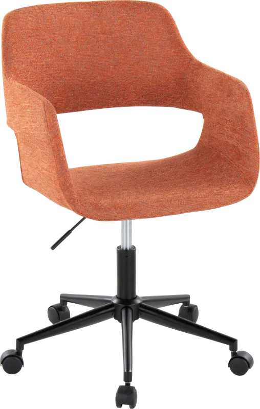 Triece Orange Desk Chair