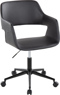 Triece Black Desk Chair