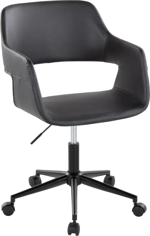 Triece Black Desk Chair