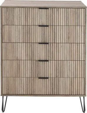 Kroc VIII Gray Dresser