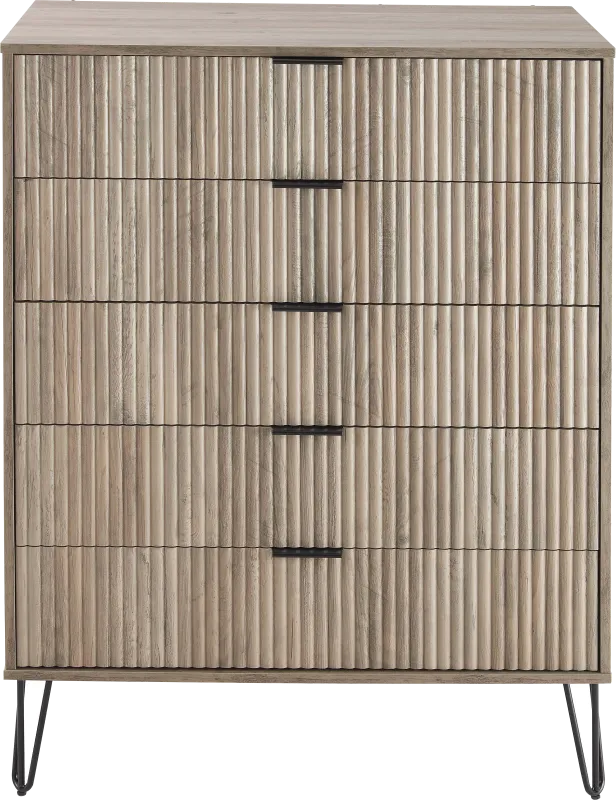 Kroc VIII Gray Dresser