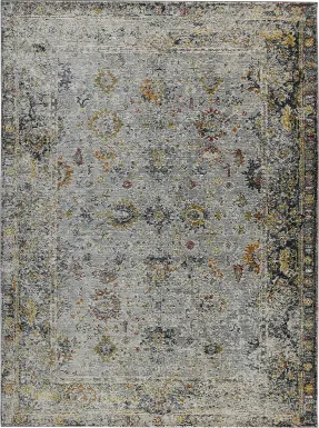 Blueriver Charcoal 5'3 x 7'10 Rug