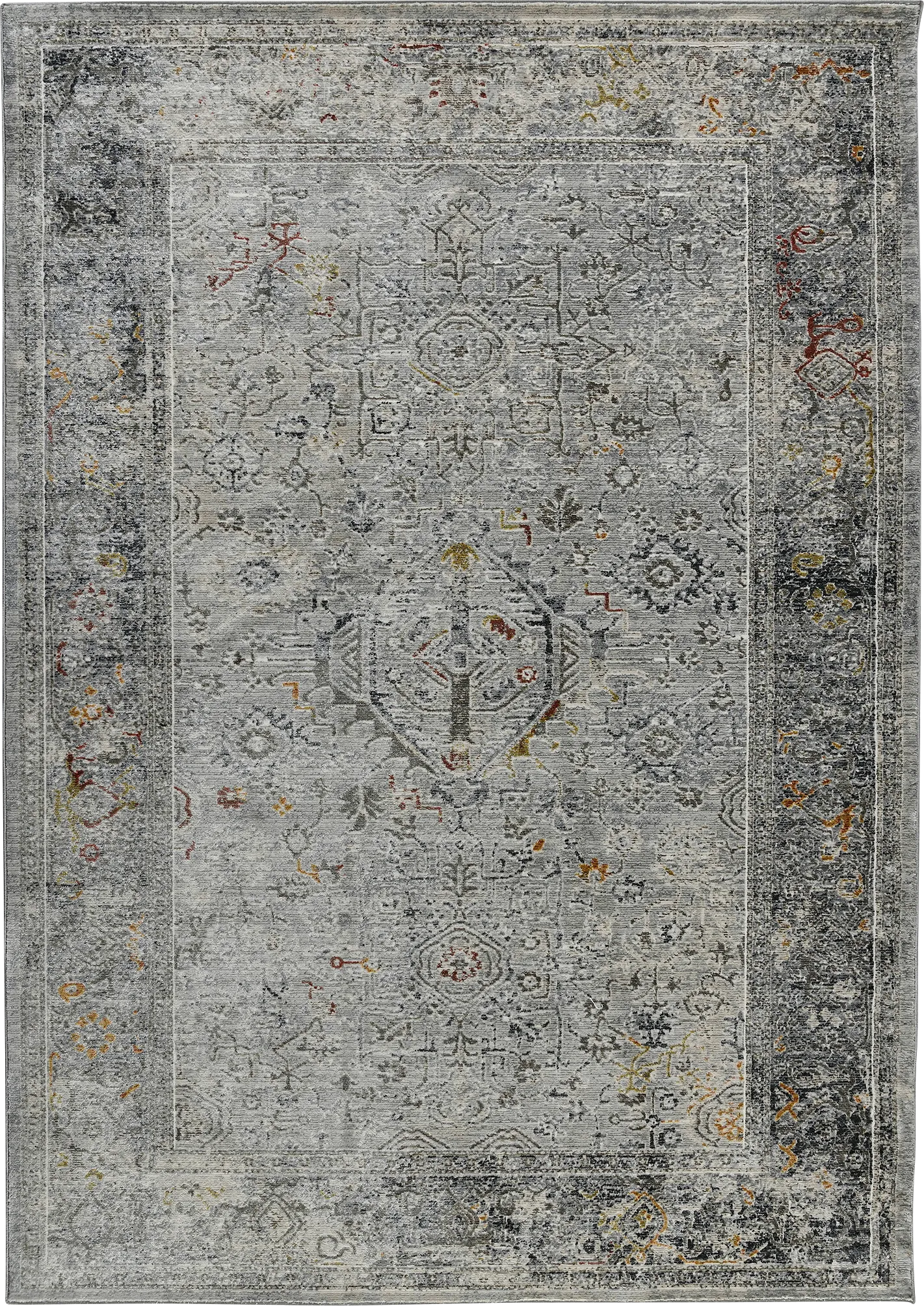 Wishborne Silver 5'3 x 7'10 Rug