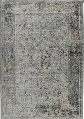 Wishborne Silver 5'3 x 7'10 Rug