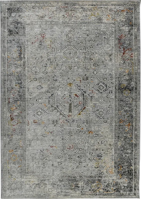 Wishborne Silver 5'3 x 7'10 Rug