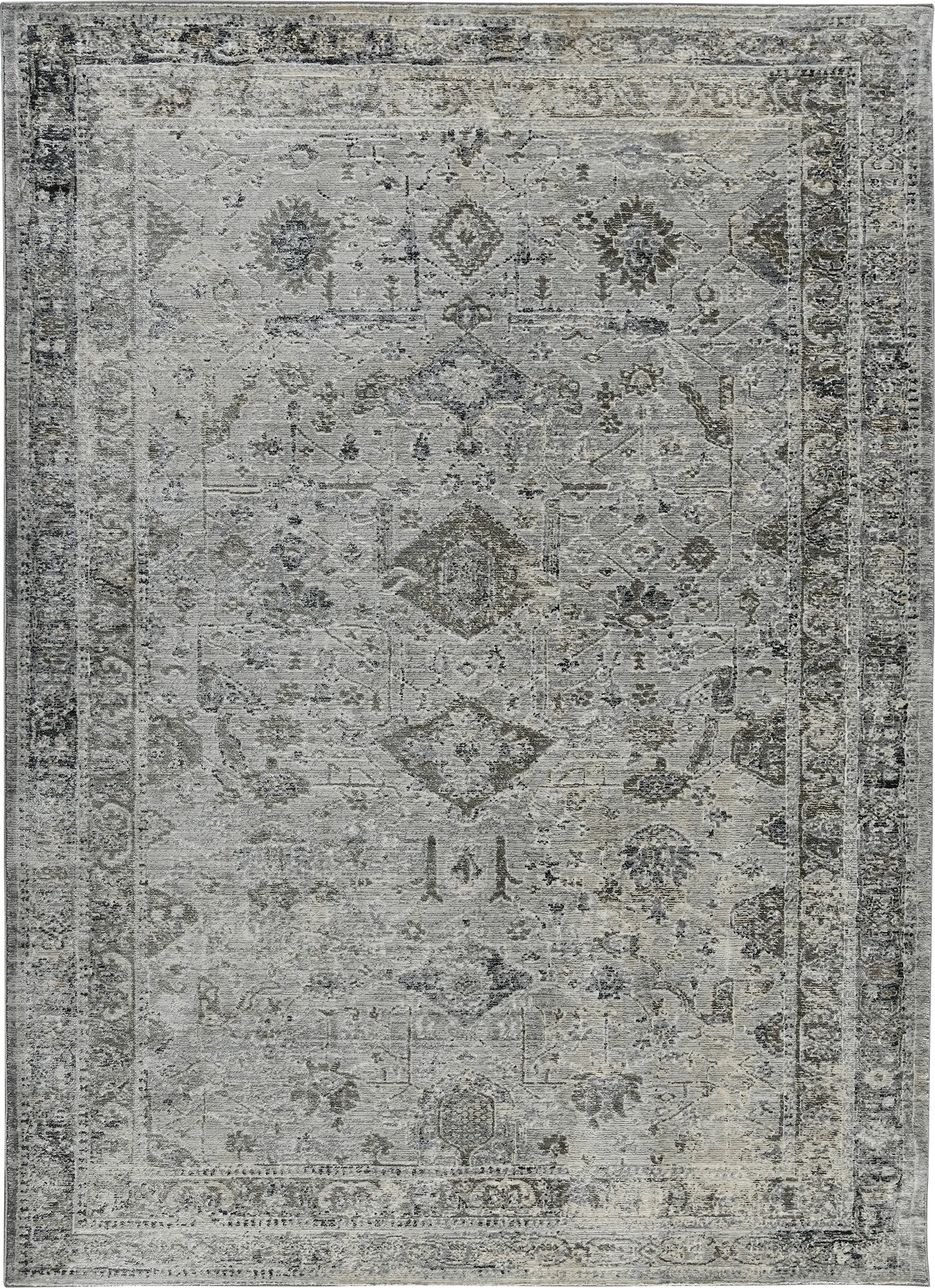 Wulworth Gray 5'3 x 7'10 Rug - Thumbnail - Image 1