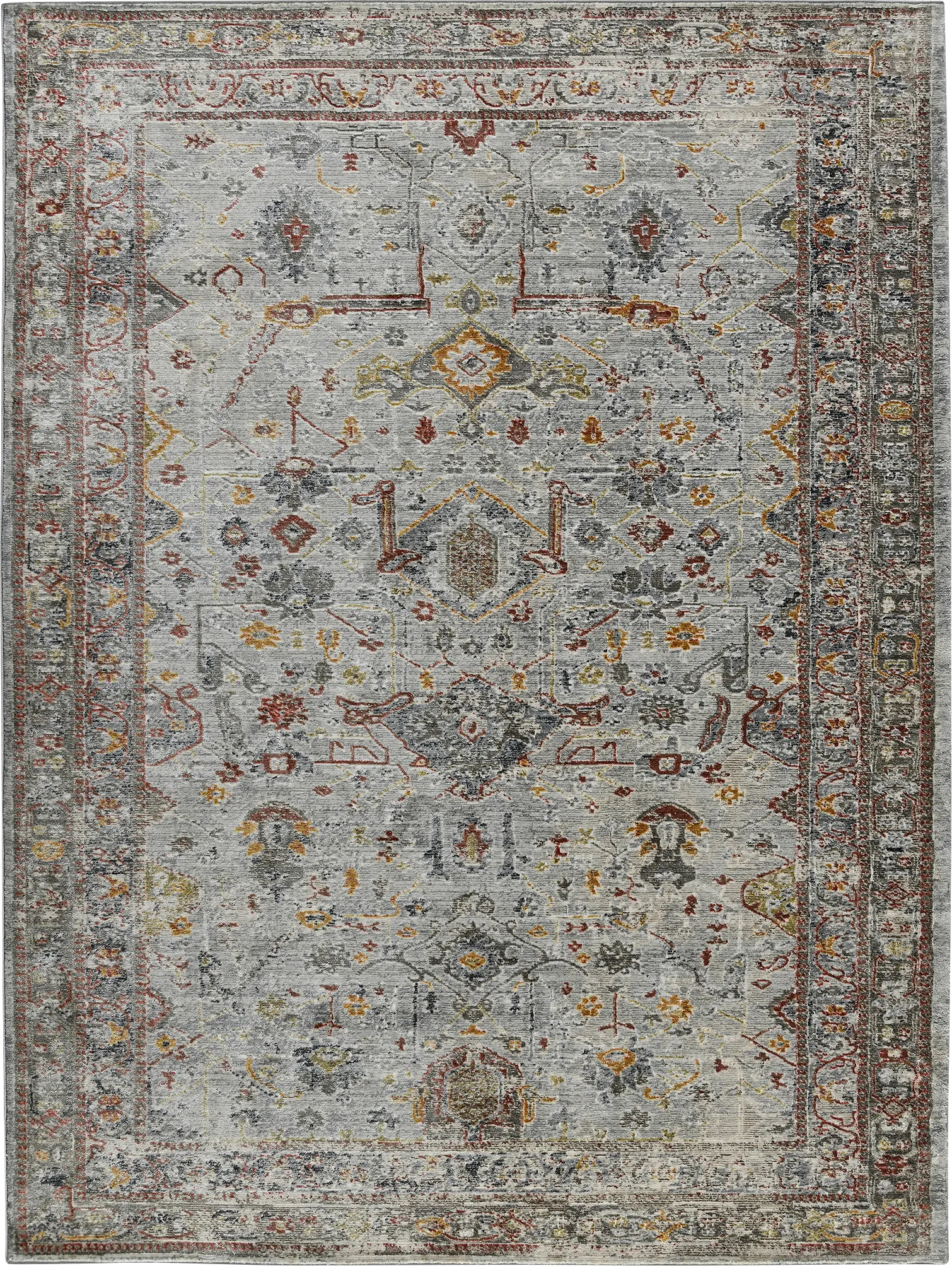 Santhope Red 5'3 x 7'10 Rug