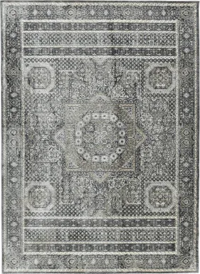 Haertley Charcoal 5'3 x 7'10 Rug