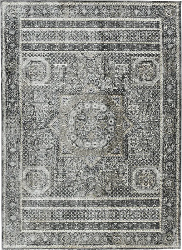 Haertley Charcoal 5'3 x 7'10 Rug