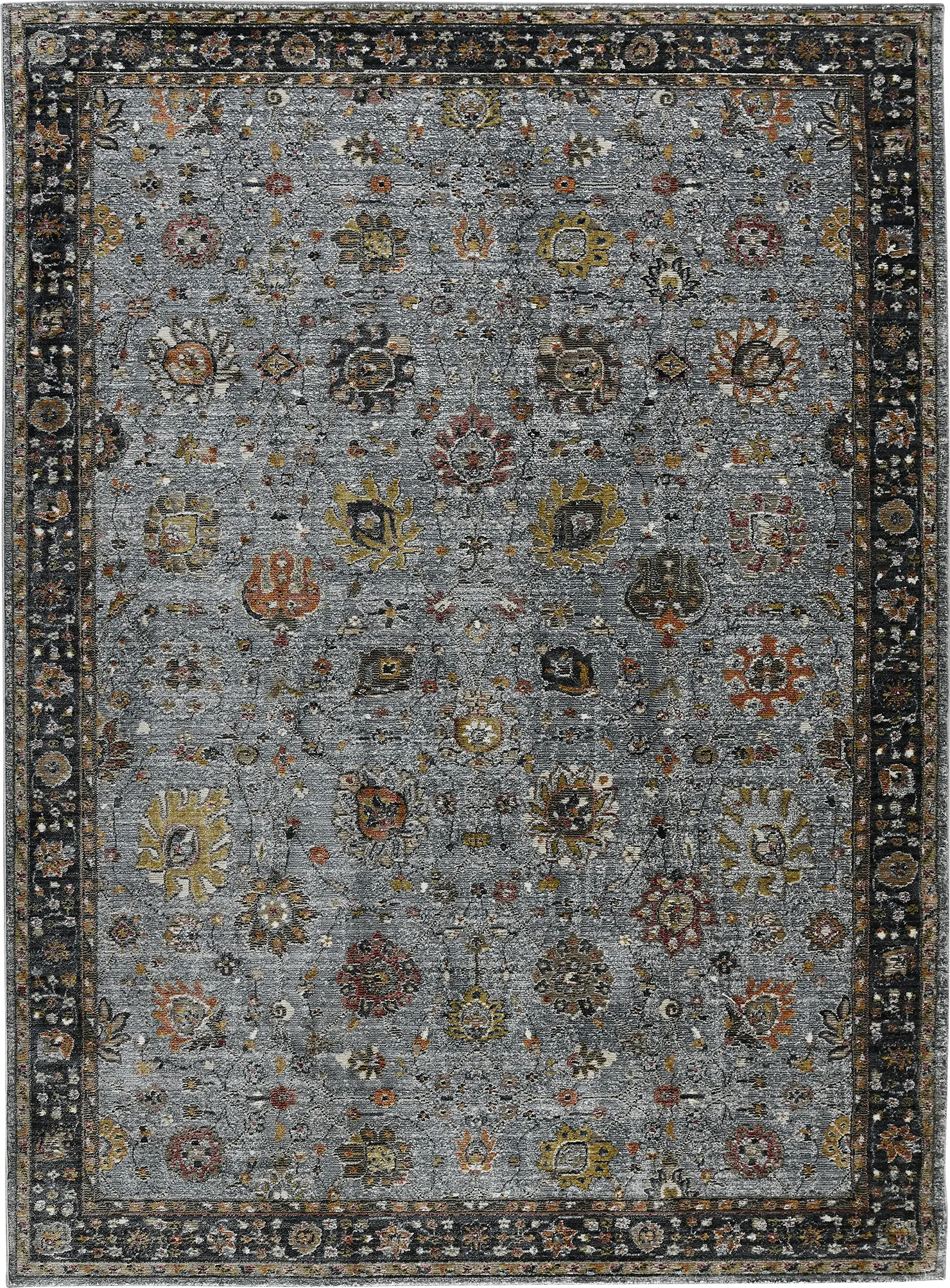 Dewmire Gray 5'3 x 7'10 Rug - Thumbnail - Image 1