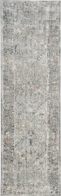 Wishborne Silver 2'6 x 7'10 Runner Rug