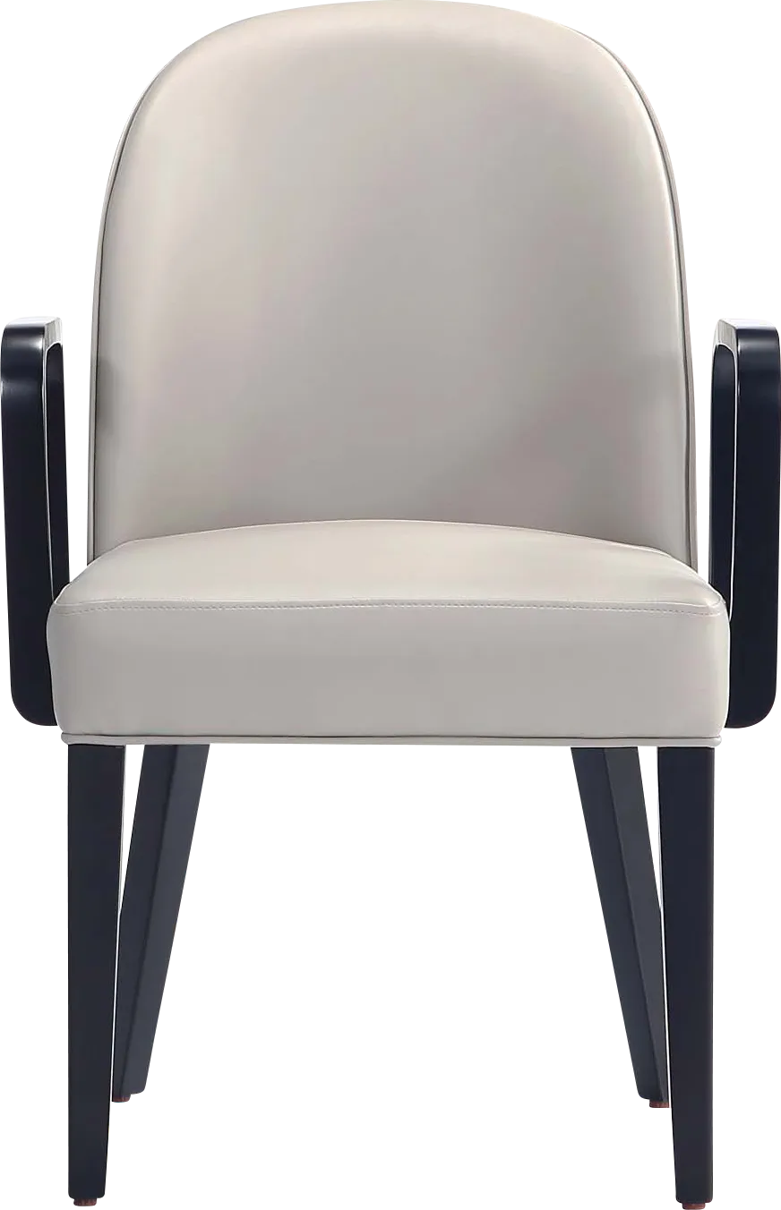 Wennes Light Gray Arm Chair - Image 1