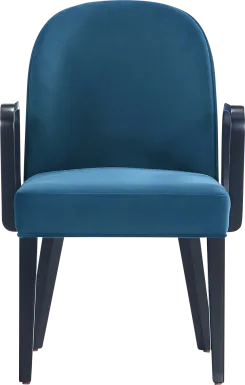 Wennes Blue Arm Chair