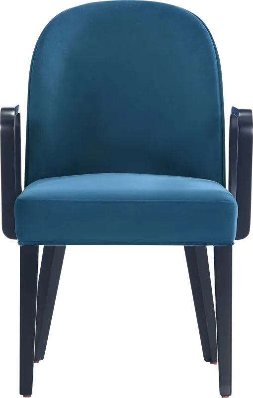 Wennes Blue Arm Chair