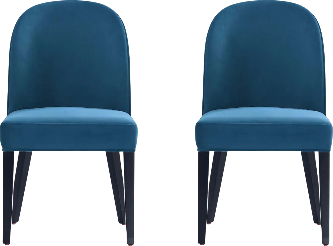 Wennes Blue Dining Chair, Set of 2