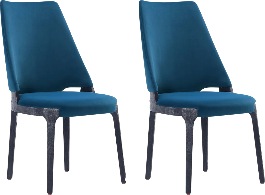Kingery Blue Dining Chair, Set of 2