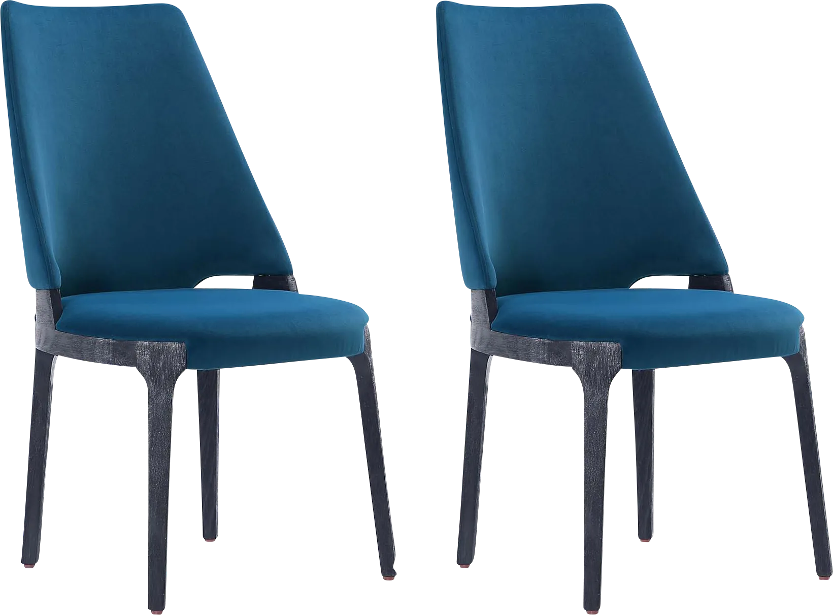 Kingery Blue Dining Chair, Set of 2 - Image 1
