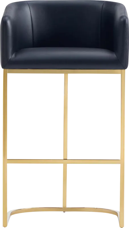 Kimron Black Barstool