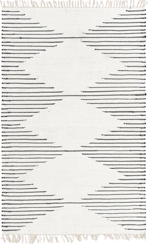 Valez White 5'1 x 8' Rug