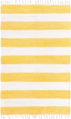 Reshay Yellow 5'1 x 8' Rug