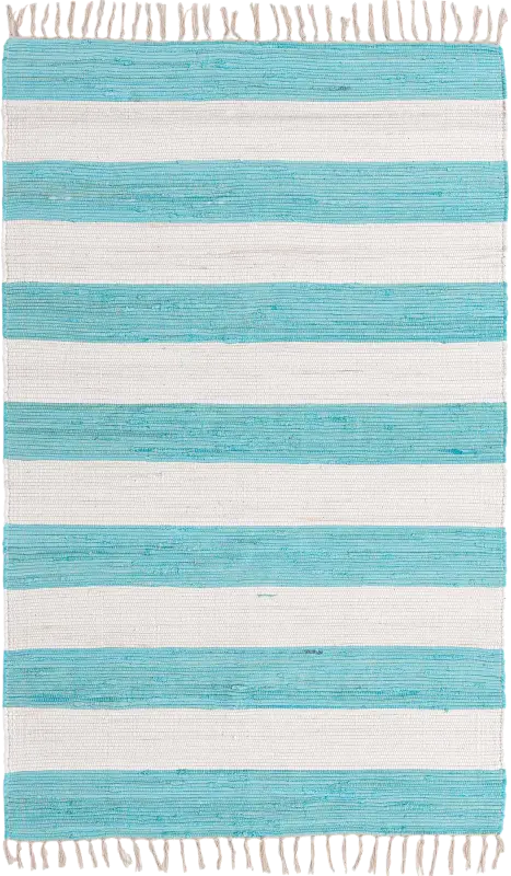 Reshay Turquoise 5'1 x 8' Rug