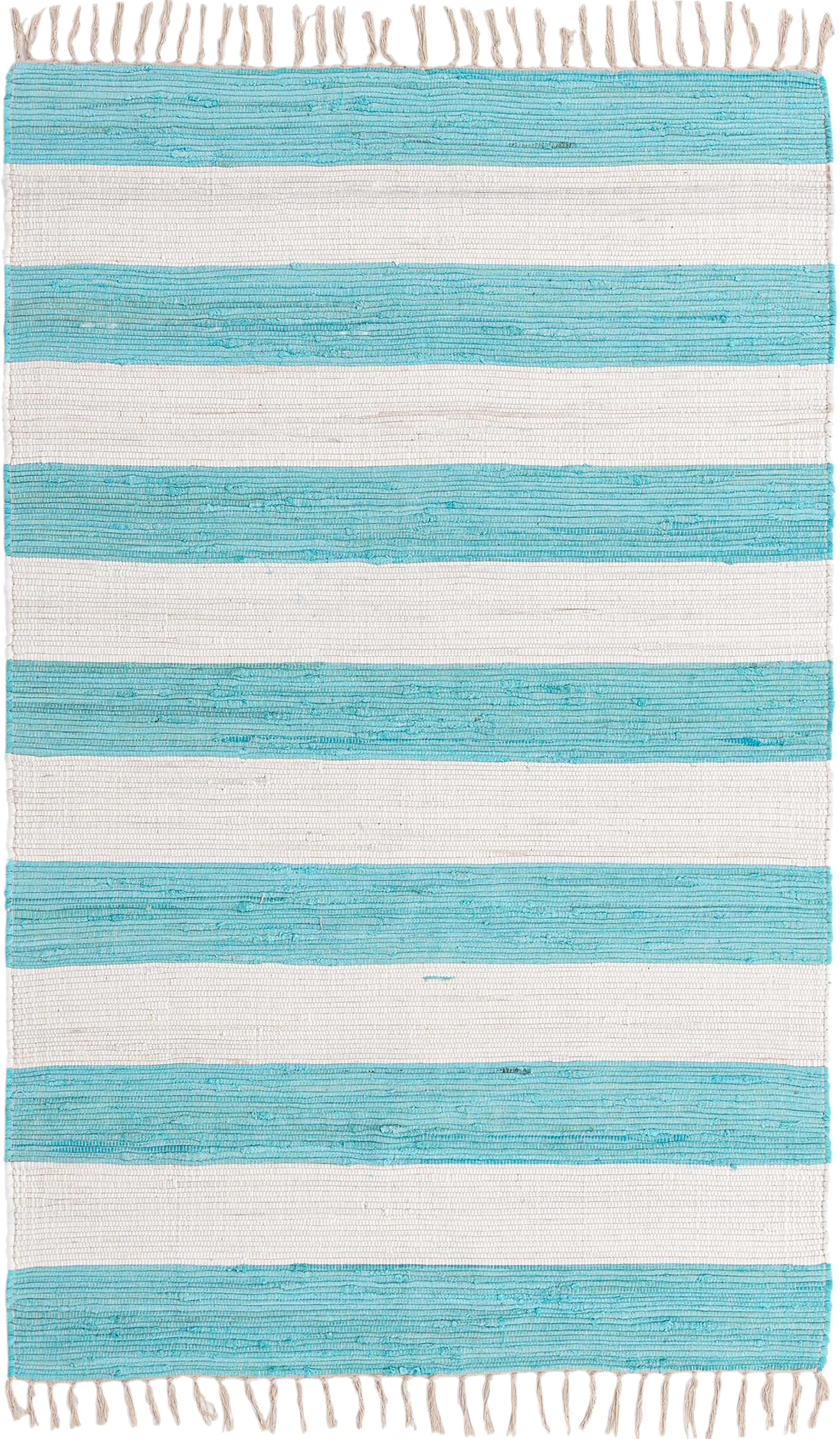 Reshay Turquoise 5'1 x 8' Rug - Image 1