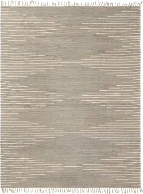 Damone Light Gray 7'10 x 10' Rug