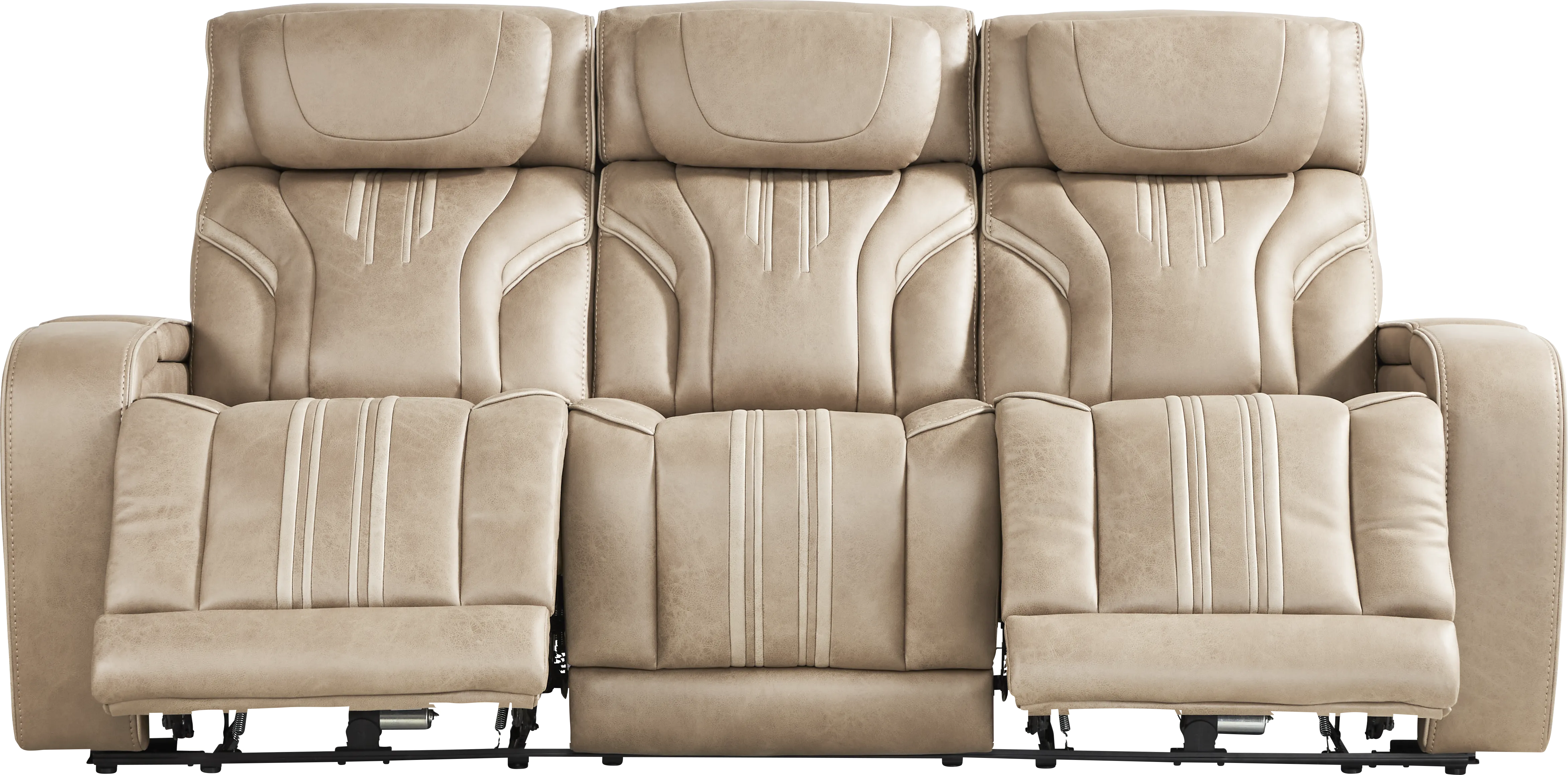 Southlake Sand 5 Pc Triple Power Reclining Living Room - Thumbnail - Image 2