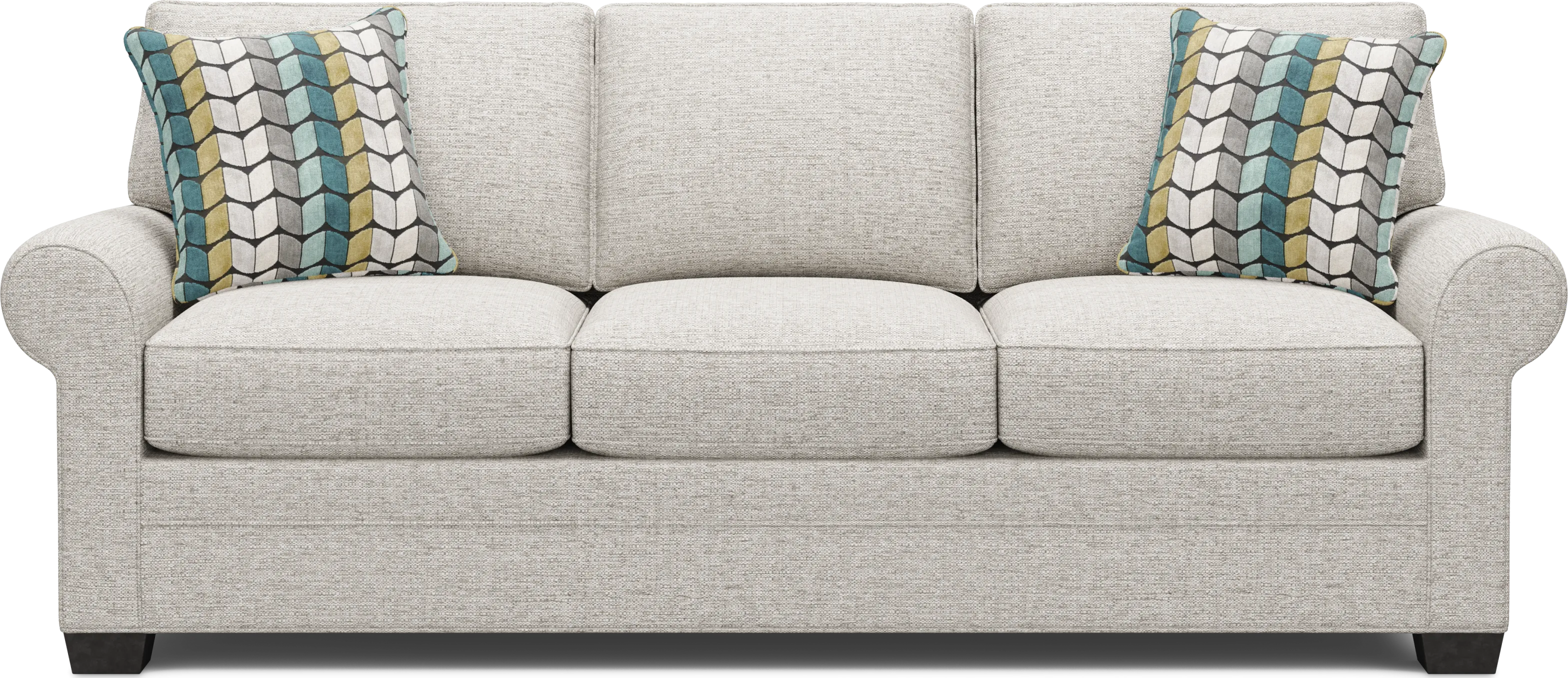 Bellingham Mushroom Textured Chenille 7 Pc Living Room - Thumbnail - Image 2