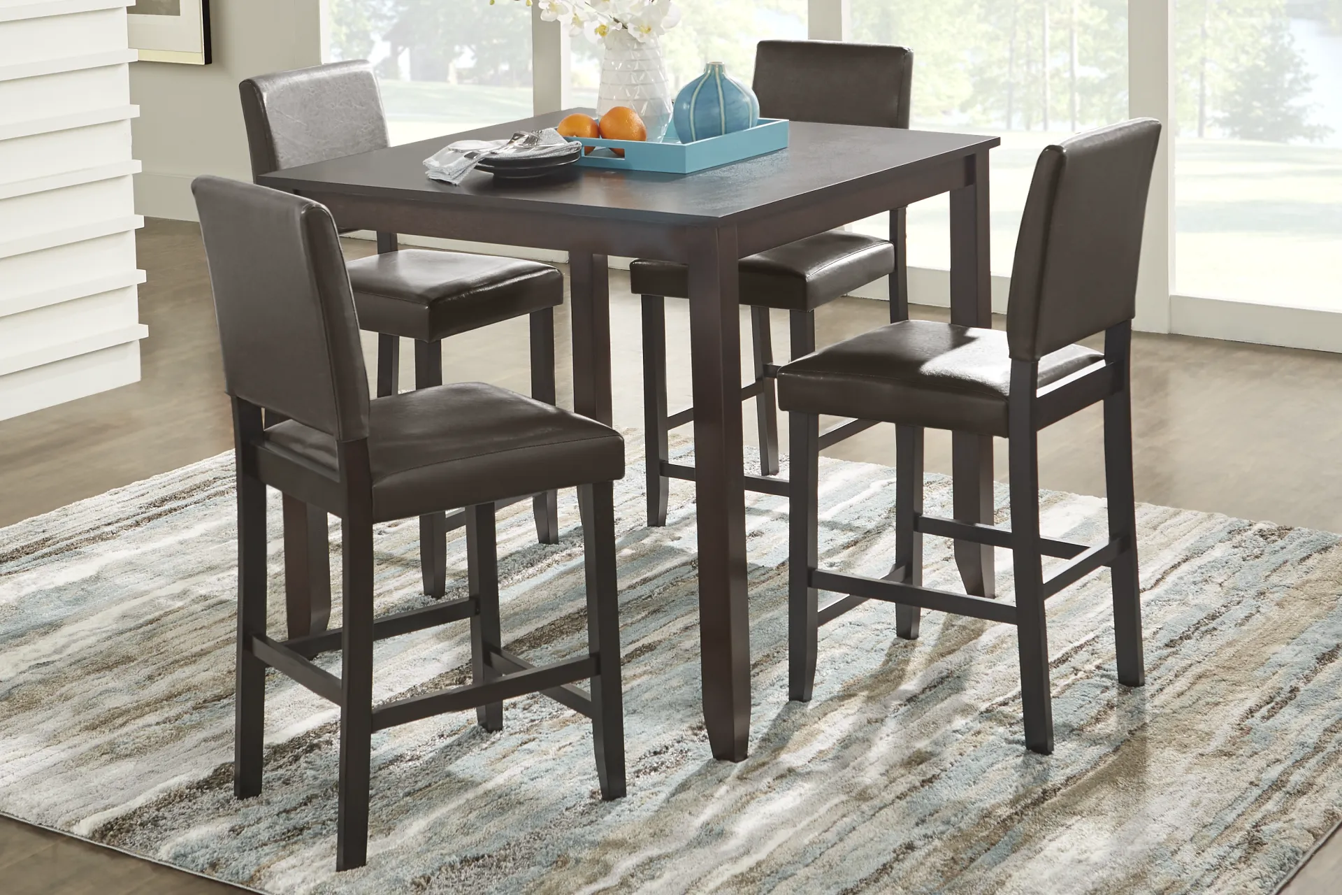 Sunset View Brown Counter Height Stool - Image 2