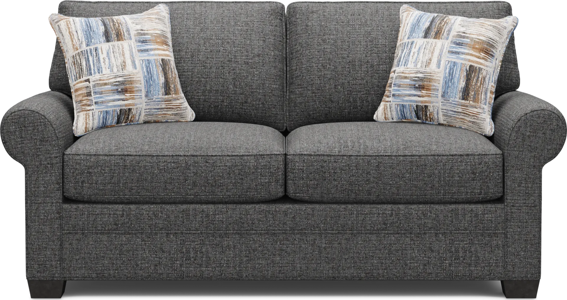 Bellingham Granite Textured Gel Foam Sleeper Loveseat - Image 1