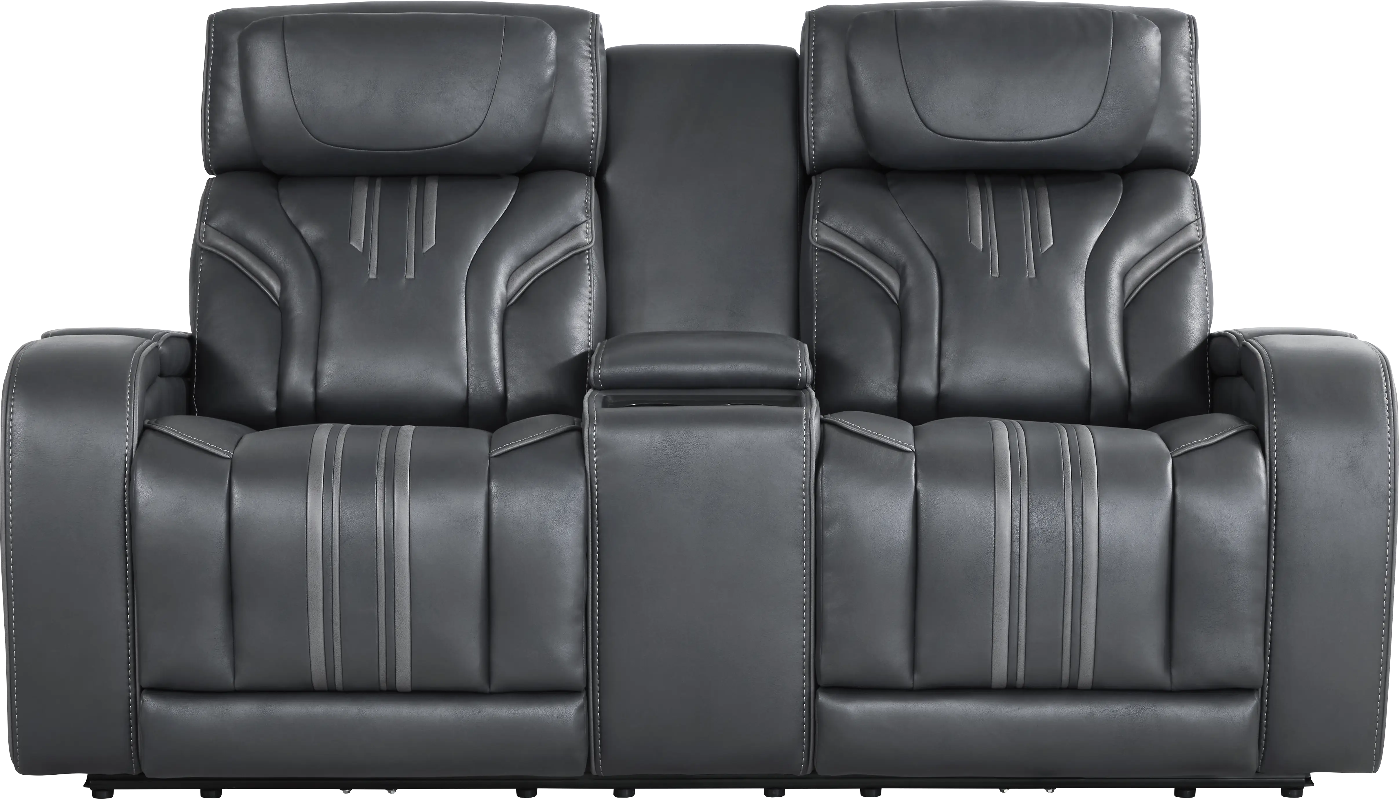 Southlake Navy 3 Pc Triple Power Reclining Living Room - Thumbnail - Image 10