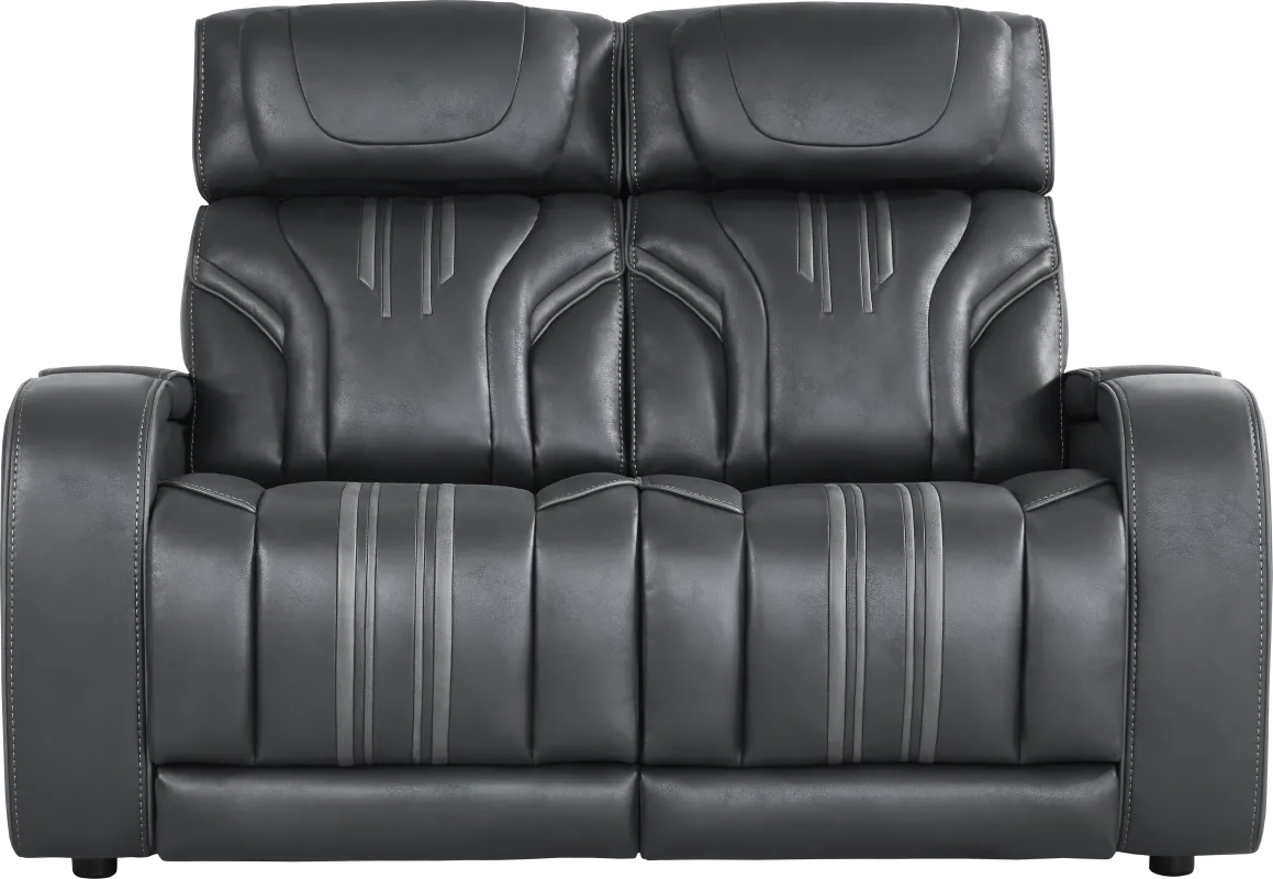 Southlake Navy Loveseat