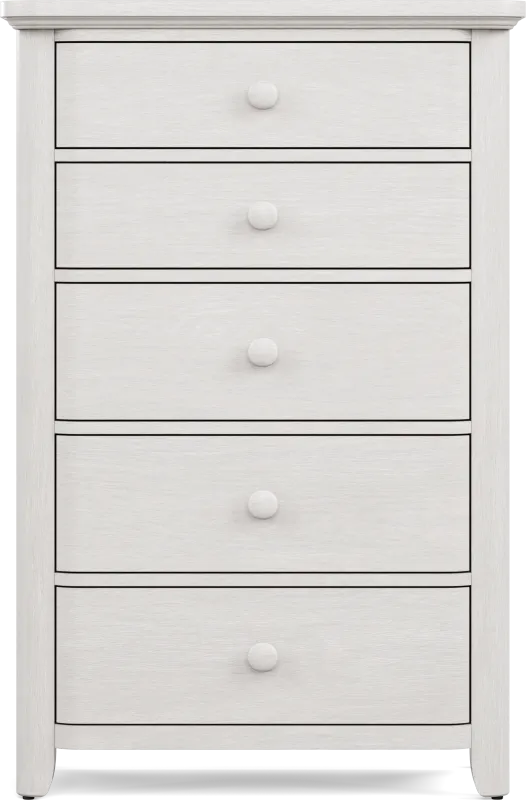 Kids South Bend Washed White Chest